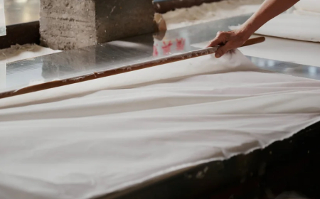 Tìm hiểu về nghề làm giấy truyền thống tại Làng Giấy Guangxing